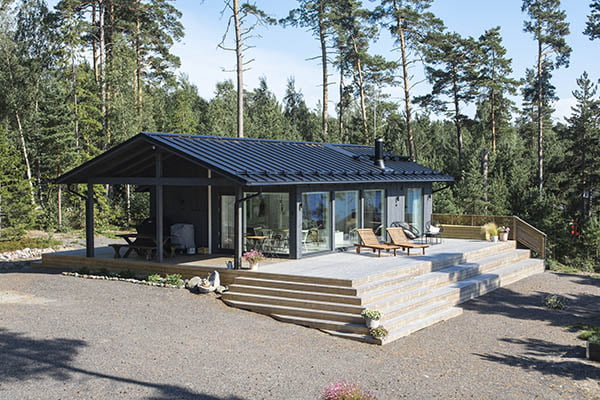 A summer cottage in Wattkast Korpo Byggtjänst